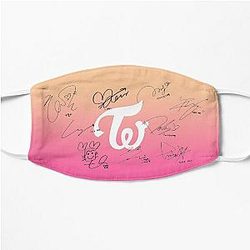 Twice Signature Flat Mask RB0809