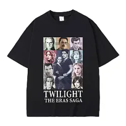 Twilight T-shirts - The Eras Saga Robert Pattinson Graphic T-shirt