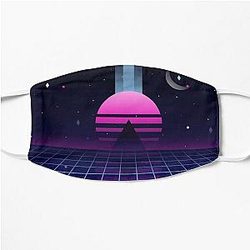 Twilight Face Masks - Neon Twilight Flat Mask