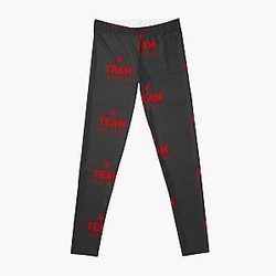 Twilight Leggings - Team Twilight Saga Red Text Leggings