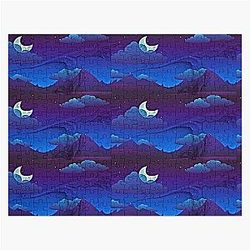Twilight Puzzles - Ocean Tide Twilight Jigsaw Puzzle
