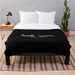 Twilight Blanket - Battle scars twilight saga jasper Throw Blanket