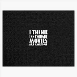 Twilight Puzzles - I Think The Twilight Movies Are Awesome Jigsaw Puzzle