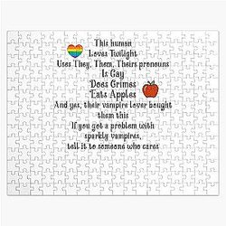 Twilight Puzzles - This Human Loves Twilight , Twilight , Twilight Midnight Sun Movie Jigsaw Puzzle