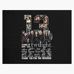 Twilight Puzzles - 13 Years Of The Twilight Saga Signature , Twilight Cast , Twilight Midnight Sun Movie Jigsaw Puzzle