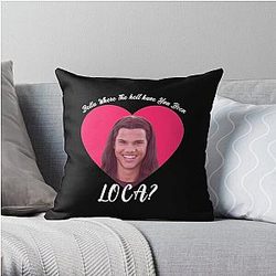 Twilight Pillows - Bella Where The Hell Have You Been Loca, Funny Twilight meme Throw Pillow