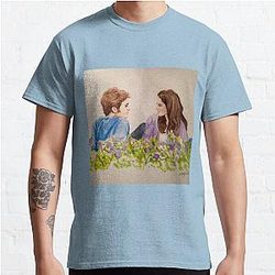 Twilight T-Shirts - Twilight Scene Watercolor Painting  Classic T-Shirt