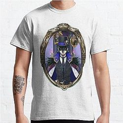 Disney Twisted Wonderland T-Shirts - Dire Crowley (Twisted Wonderland) Classic T-Shirt RB0301