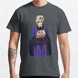 Disney Twisted Wonderland T-Shirts - Vil Schoenheit Poison Apple Pie Classic T-Shirt RB0301