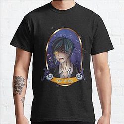 Disney Twisted Wonderland T-Shirts - floyed leech v2   Classic T-Shirt RB0301
