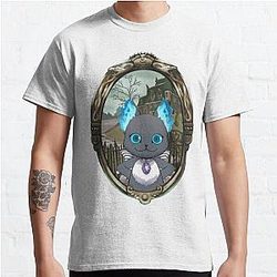 Disney Twisted Wonderland T-Shirts - Grim (Twisted Wonderland) Classic T-Shirt RB0301