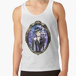Disney Twisted Wonderland Tank Tops - Floyd Leech (Twisted Wonderland) Tank Top RB0301