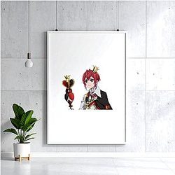 Twisted Wonderland - Yana Toboso Character Design Disney Twisted Wonderland Posters