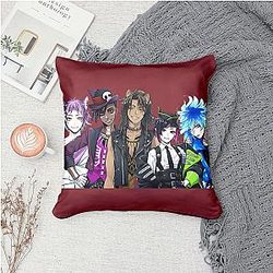 Twisted Wonderland LA 2801 - Blends rhythm game elements with battle RPG Disney Twisted Wonderland Pillows