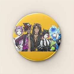 Twisted Wonderland LA 2801 - Blends rhythm game elements with battle RPG Disney Twisted Wonderland Pins