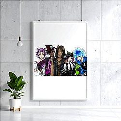 Twisted Wonderland LA 2801 - Blends rhythm game elements with battle RPG Disney Twisted Wonderland Posters