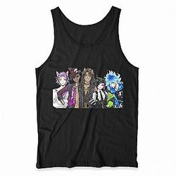 Twisted Wonderland LA 2801 - Blends rhythm game elements with battle RPG Disney Twisted Wonderland Tank Tops