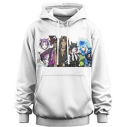 Twisted Wonderland LA 2801 - Blends rhythm game elements with battle RPG Disney Twisted Wonderland Hoodies