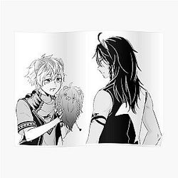 Disney Twisted Wonderland Posters - Leona and Ruggie (Twisted Wonderland) Poster RB0301