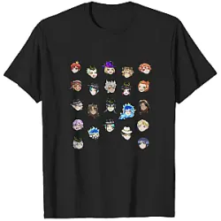 All Twisted Wonderland Boys PTTT2603 Disney Twisted Wonderland T-Shirts
