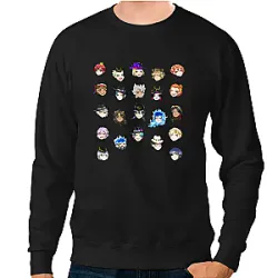 All Twisted Wonderland Boys PTTT2603 Disney Twisted Wonderland Sweatshirts