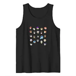 All Twisted Wonderland Boys PTTT2603 Disney Twisted Wonderland Tank Tops