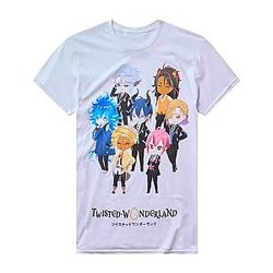 Twisted-Wonderland Chibi Housewardens TTPM2204 Disney Twisted Wonderland T-Shirts