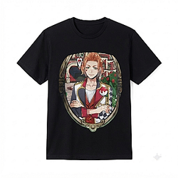 Riddle Rosehearts Mirror LA0307 Disney Twisted Wonderland T-Shirts