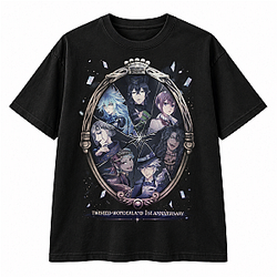 Twisted Wonderland Anime T-shirt NTT`1809 Disney Twisted Wonderland T-Shirts