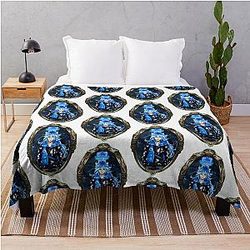 Disney Twisted Wonderland Blanket - Idia Shroud (Twisted Wonderland) Throw Blanket RB0301