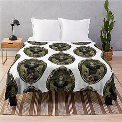 Disney Twisted Wonderland Blanket - Overblot! Leona Kingscholar (Twisted Wonderland) Throw Blanket RB0301