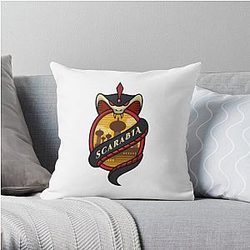 Disney Twisted Wonderland Pillows - Scarabia   Throw Pillow RB0301