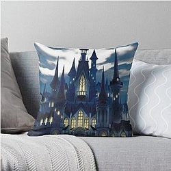 Disney Twisted Wonderland Pillows - Night Raven College (Twisted Wonderland) Throw Pillow RB0301