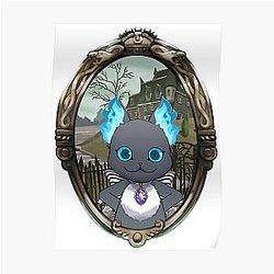 Disney Twisted Wonderland Posters - Grim (Twisted Wonderland) Poster RB0301