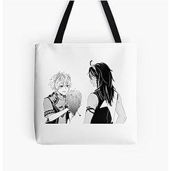 Disney Twisted Wonderland Bags - Leona and Ruggie (Twisted Wonderland) All Over Print Tote Bag RB0301