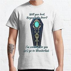Disney Twisted Wonderland T-Shirts - Let’s go to Wonderland! (Twisted Wonderland) Classic T-Shirt RB0301
