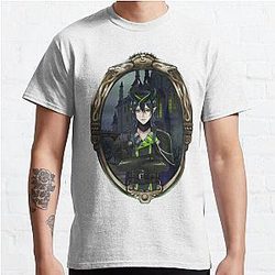 Disney Twisted Wonderland T-Shirts - Malleus Draconia (Twisted Wonderland) Classic T-Shirt RB0301
