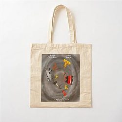 Twisters 2024 Action and Thriller Cotton Tote Bag