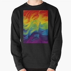 Rainbow twisters Pullover Sweatshirt