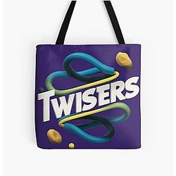 Twisters t-shirt  Gift a to your father, husband, boyfriend, girlfriend! show 2025 All Over Print Tote Bag