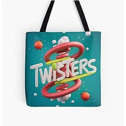 Twisters t-shirt  Gift a to your father, husband, boyfriend, girlfriend! show 2025 All Over Print Tote Bag
