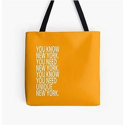 You know New York - Tongue Twisters All Over Print Tote Bag