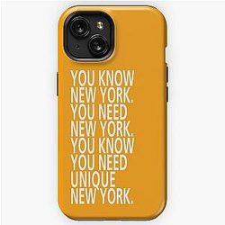 You know New York - Tongue Twisters iPhone Tough Case