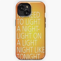 Light a Nightlight - Tongue Twisters iPhone Tough Case