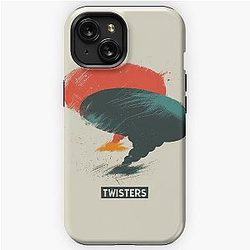 Retro Twisters Graphic Art iPhone Tough Case