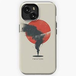 Minimalist Twisters Abstract Art iPhone Tough Case