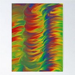 Glitchy primary twisters Poster