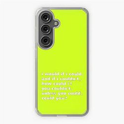 i would if i could - Tongue Twisters Samsung Galaxy Soft Case