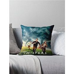 Twisters Throw Pillow