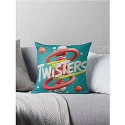 Twisters t-shirt  Gift a to your father, husband, boyfriend, girlfriend! show 2025 Throw Pillow